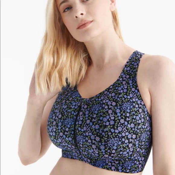 knix Other - Knix catalyst zip front sports bra (knix size 8)40D-E